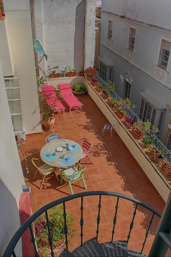 Penthouse With Large Terrace In Center Of Cadiz Apartamento Exterior foto